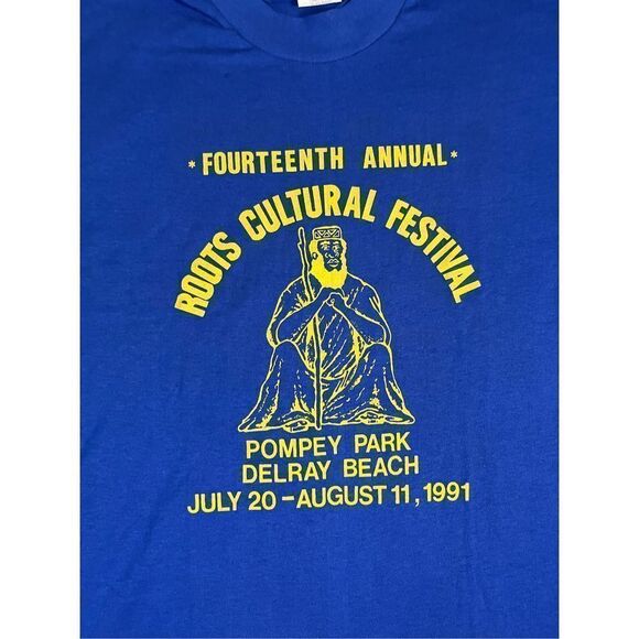 Vintage Dead Stock Roots Cultural Festival Helping Substance Abuse Teen Pregnanc - Picture 3 of 7